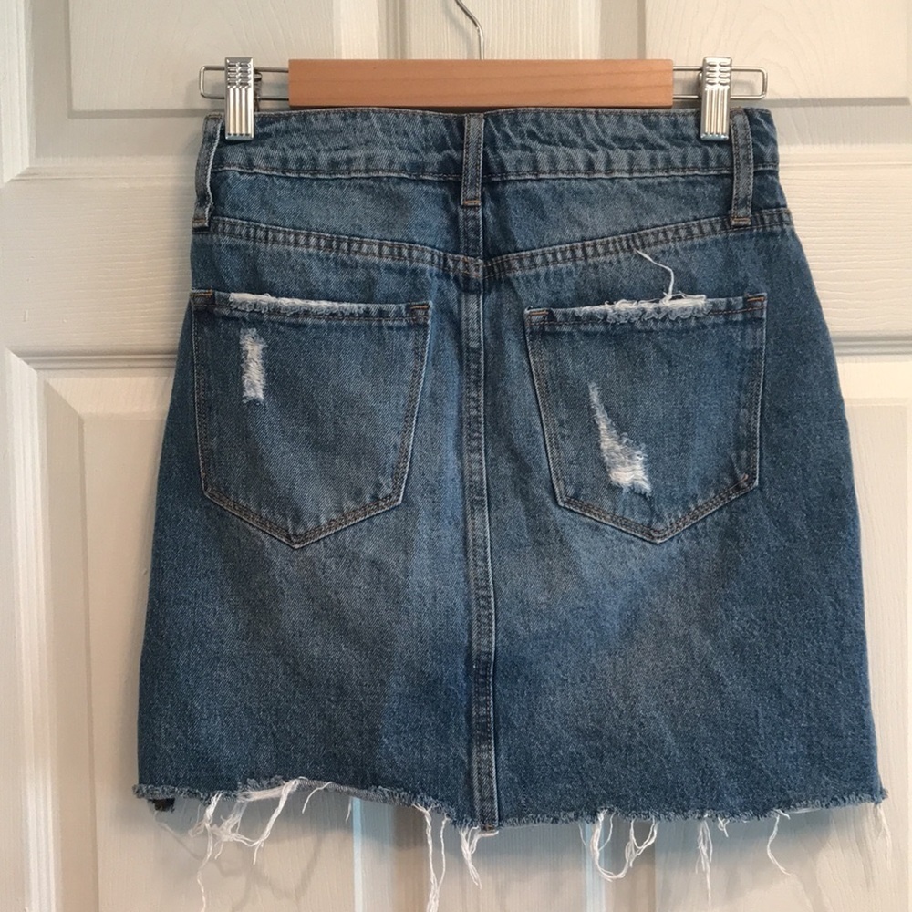 Vervet brand size S denim miniskirt - Picture 2 of 4